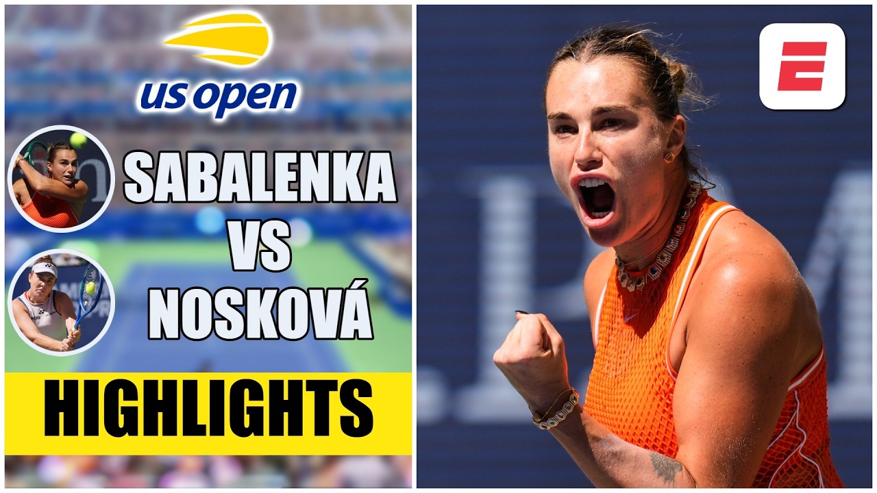 Aryna Sabalenka vs Linda Nosková | US OPEN 2026 | Cuartos de Final | Highlights | Resumen