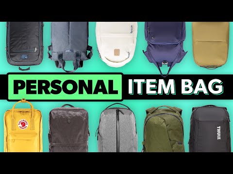 10 Personal Item Bags | Under Seat Backpacks for Ryanair, Spirit, and More
