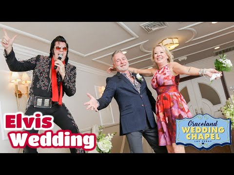 Angelika & John's Elvis Wedding in Las Vegas | Graceland Chapel