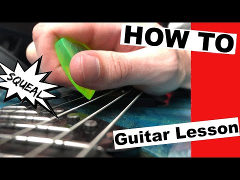 How To Play Pick Squeals On Guitar (Lesson)