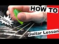 How To Play Pick Squeals On Guitar Lesson