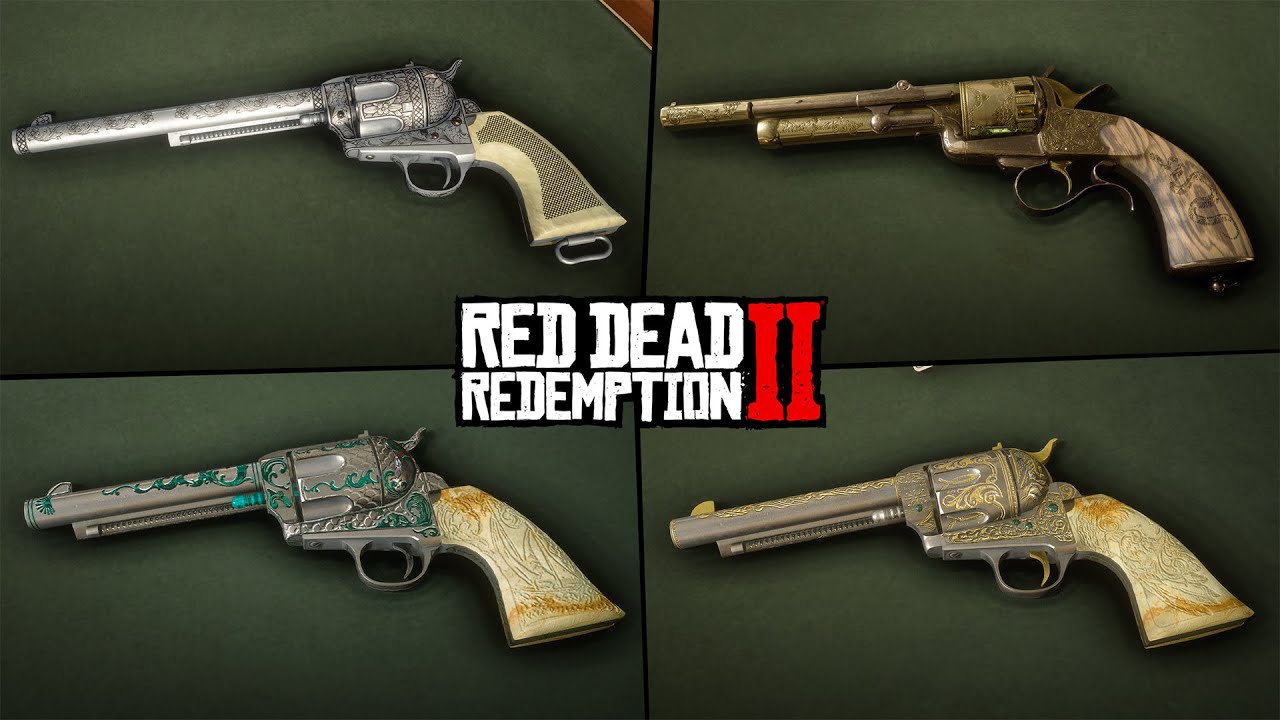 Top 5 BEST Revolvers in Red Dead Redemption 2
