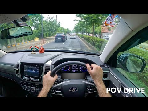 MAHINDRA ALTURAS G4 2022 | (2157 CC 178 BHP) | POV DRIVE | AHMEDABAD CITY | #pov #india #roadtrip