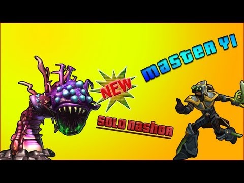 NEW Master Yi Solo Baron Nashor - League of Legends
