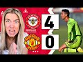 Brentford 4-0 Man United Fan Reaction