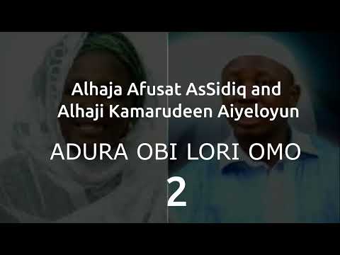 Alhaja Afusat Sodiqn and Alhaji Qumarudesn Aiyeloyun ADURA OBI LORI OMO 2
