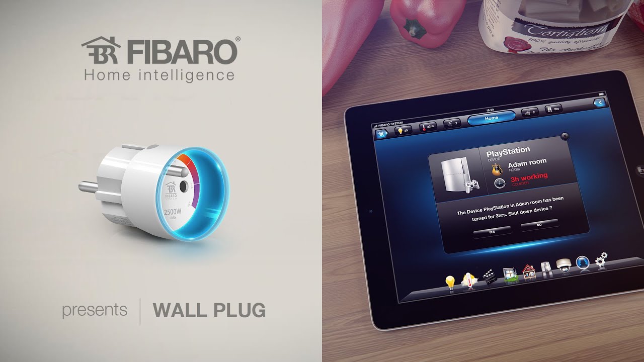 Fibaro Wall Plug / Fibaro išmanusis elektros lizdas