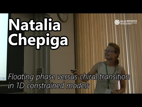 Floating phase versus chiral transition in 1D constrained models