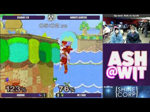 InC | Sago (Marth) vs Hindawg (Falco) - ASH@WIT #78 Melee Bracket