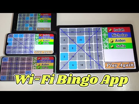 Wi-Fi Bingo Multiplayer Video