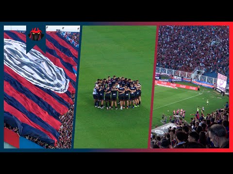 "San Lorenzo 1-1 Sarmiento | 4k | Salida equipo/Gol Tripichio | Dicen que estamos todos de la cabeza" Barra: La Gloriosa Butteler &bull; Club: San Lorenzo