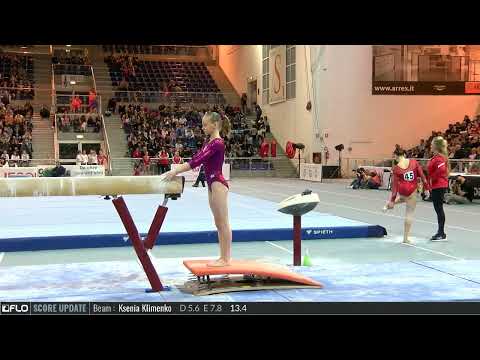 Anastasia Agafonova (RUS) 2017 Jesolo TF/AA BB