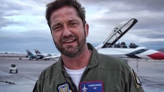 Gerard Butler Flies With The U.S. Air Force Thunderbirds video