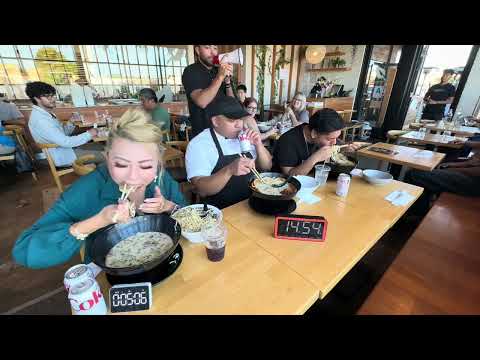 Undefeated 8lb Ramen Challenge at Raki Ramen in San Diego, CA 
