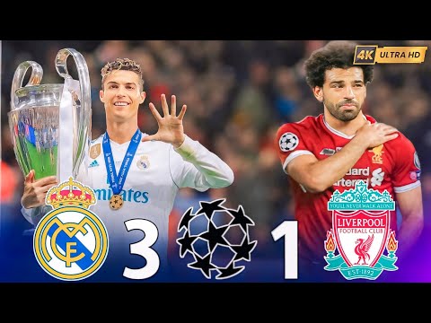 Ronaldo bids farewell to Real Madrid👋with a  European title victory over Liverpool in the 2018 final