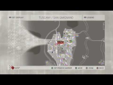 Assassins Creed 2::Tuscany-Feather Locations