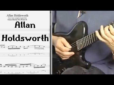 The FUSION Lick That Made Jazz GUYS Quit!!! ALLAN HOLDSWORTH
