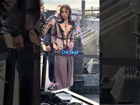 Jenna Ortega Got an Arabic Lesson at the Wednesday Premiere 😂✨#jennaortegawednesday #shorts