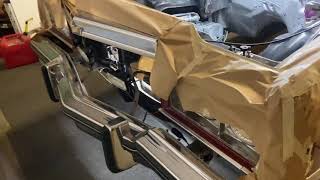 1974 Chevy Caprice two-door get in the engine compartment ready to pain. Tony . S car.