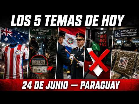 Albirroja vs Australia, bandas transnacionales Alto Paraná y marihuana de USA en Silvio Pettirossi