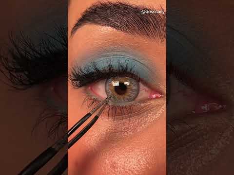 My eyelash got stuck in eye lense  . #shorts #viral