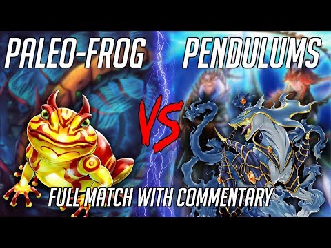 Yu-Gi-Oh! Paleozoic Frog Vs Pendulum Magicians - Feature Match! (August 2019)