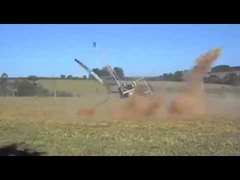 Ugandan Home Built Helicopter - Test Flight