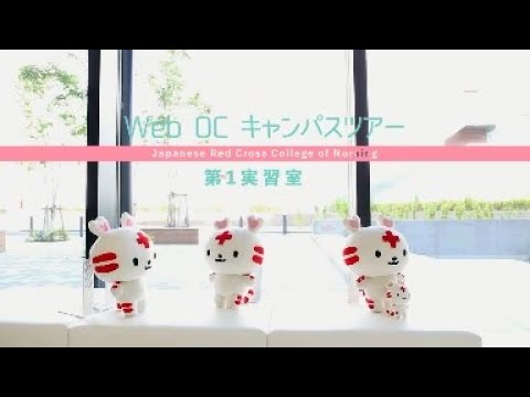 看護学科 日本赤十字看護大学さいたま看護学部　webキャンパスツアー：さいたま看護学部の魅力編～第1実習室　オープンキャンパス