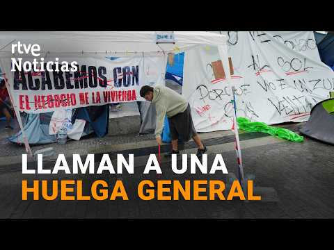 Se extienden las acampadas por la vivienda | RTVE Noticias
