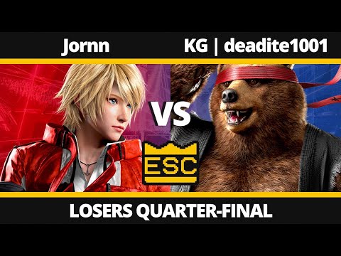 ESC 71 - Losers Quarter-Final - Jornn (Leo) Vs. KG | deadite1001 (Kuma) - TEKKEN 8 Tournament