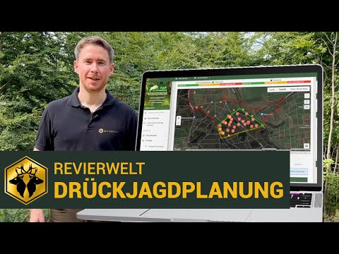 REVIERWELT Drückjagdplanung und Standkarte-App