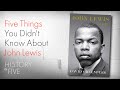 5 Things You Didn't Know About John Lewis