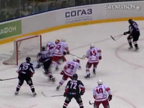 KHL Regulyarniy chempionat traktor spartak goli i bulliti