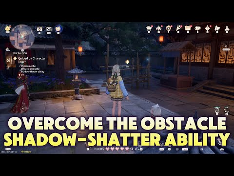 Overcome the Obstacle using the Shadow-Shatter Ability | Infinity Nikki