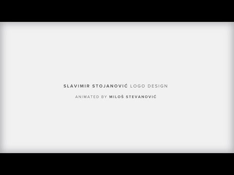 Animation of Slavimir Stojanovic's logotypes