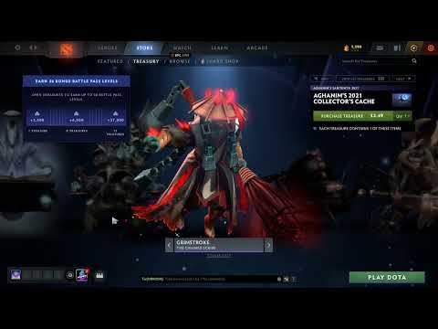 DOTA 2: NEW Aghanim's 2021 Collector's Cache RELEASED!