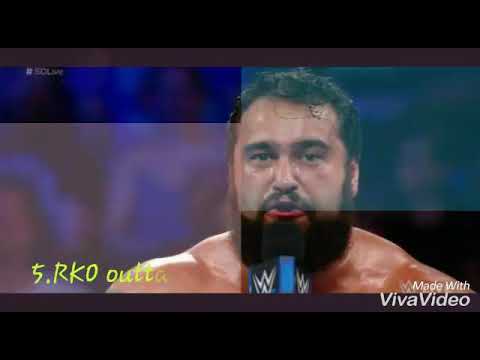 Top 5 RKO in wwe in 2016-17