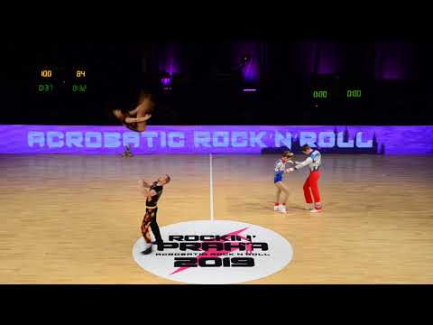 YOUDIN Ivan - SBITNEVA Olga, TANAKBAEV Daniil - ZHURINA Anna  [www.rokenrol.cz]