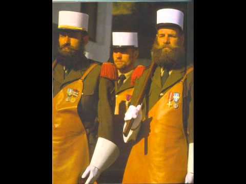 Légion Etrangère - Cravate verte et képi blanc