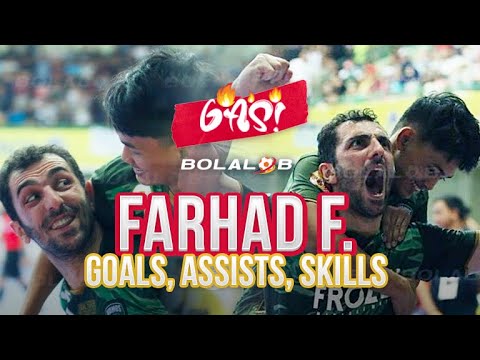 Iranian Veteran! Farhad Fakhimzadeh Goals, Assists, and Skills!