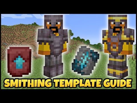 RajCraft - Minecraft SMITHING TEMPLATE Guide