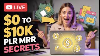 🔴 LIVE: Build a Passive Income Stream with Digital Products (PLR, MRR, RR Masterclass 2026)