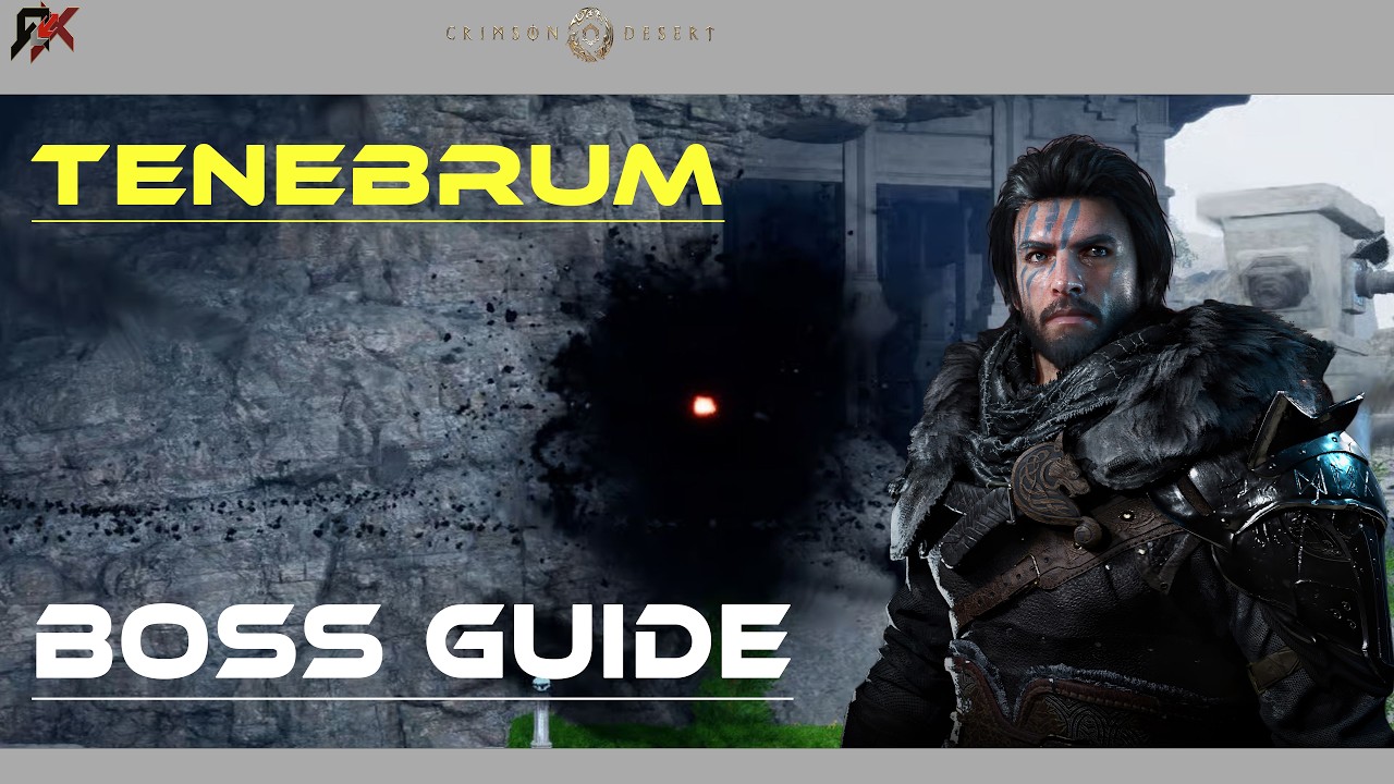 |Boss| Crimson Desert - Easy Tenebrum Boss Strategy
