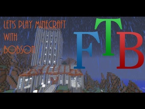 Minecraft FTB Let's Play episode 16: Chunkloader, Miner and Thermal Generator