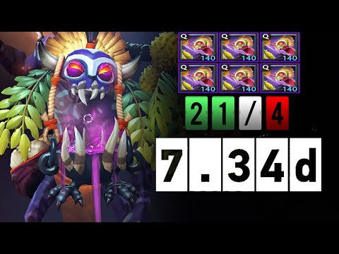 NEW WITCH DOCTOR - DOTA 2 7.34d UPDATE ! DOTA 2 GUIDE GAMEPLAY