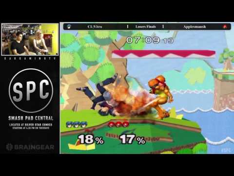 SPC14 Losers Finals - CL|Vitro (Marth) vs Applesmaush (Samus)