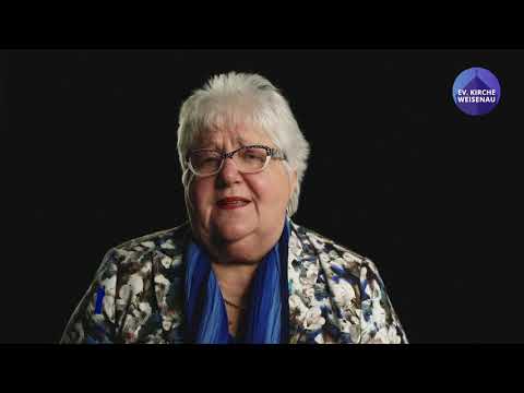 Kirche für Künstler - Frau Hildegard Bachmann sagt an.