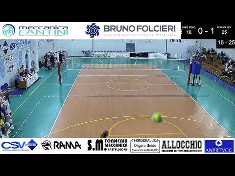 LIVE FANTINI FOLCIERI VS BLU VOLLEY UDINE