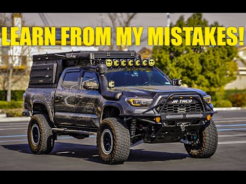 I Regret These 5 mods on My Toyota Tacoma  Learn from My Mistakes Watch This Before You Buy!
