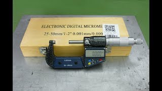 25-50mm Digital Outside Micrometer Review from Gea